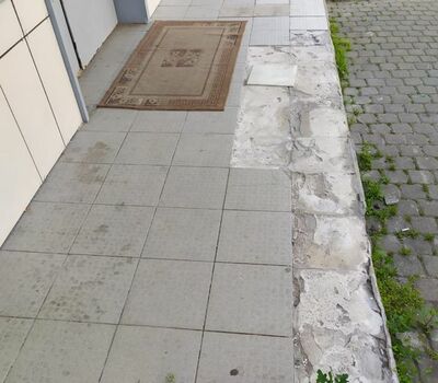 Кап. ремонт крыльца в 3 пар Колпинское шоссе, дом 14, лит. А