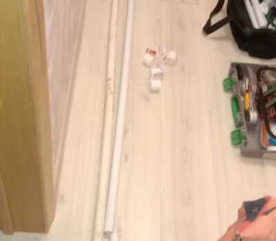Замена участка трубы ГВС на Колпинское шоссе, д. 12, к. 2А